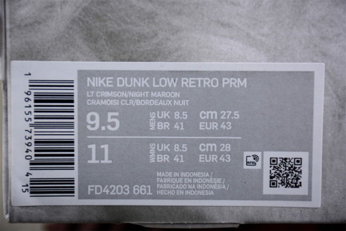 Nike Dunk Low "Year of the Rabbit" FD4203-661
