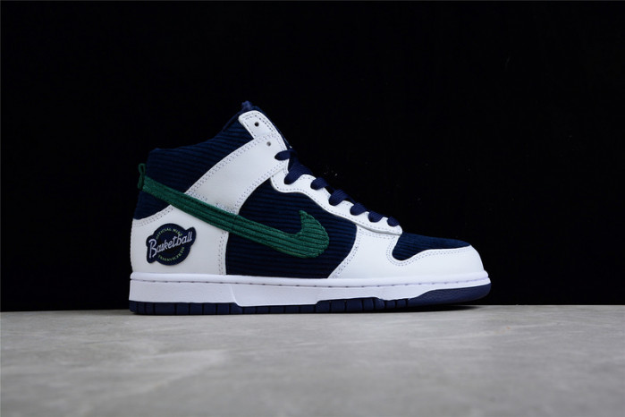 Nike Dunk High Sports Specialties White Navy DH0953-400