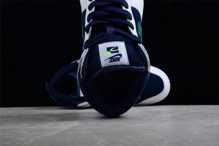 Nike Dunk High Sports Specialties White Navy DH0953-400