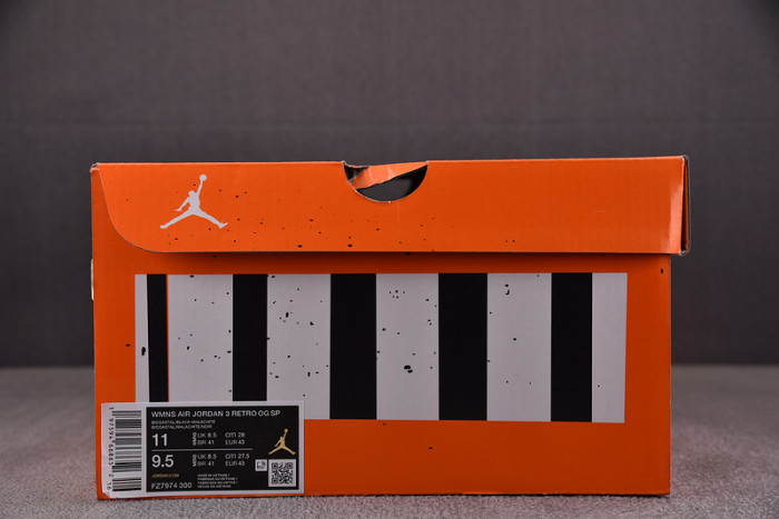 Air Jordan 3 Retro SP Nina Chanel Abney Bicoastal  FZ7974-300