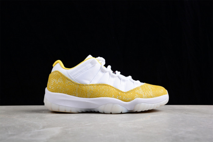 Air Jordan 11 Low “Yellow Snakeskin”  AH7860-107