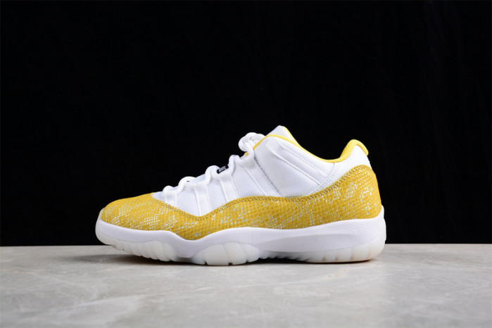 Air Jordan 11 Low “Yellow Snakeskin”  AH7860-107