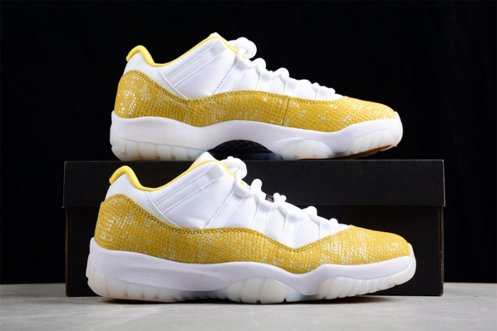 Air Jordan 11 Low “Yellow Snakeskin”  AH7860-107