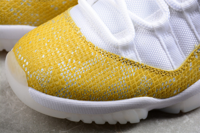Air Jordan 11 Low “Yellow Snakeskin”  AH7860-107