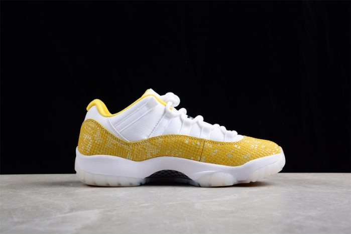 Air Jordan 11 Low “Yellow Snakeskin”  AH7860-107