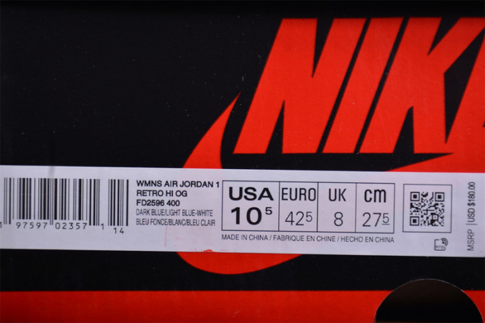 Air Jordan 1 High OG “First in Flight” FD2596-400