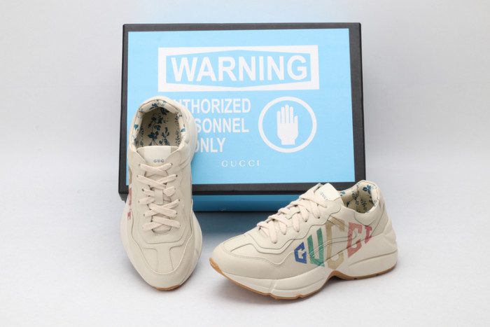 Gucci Rhyton Vintage Trainer Sneaker 500876 DRW00 9522