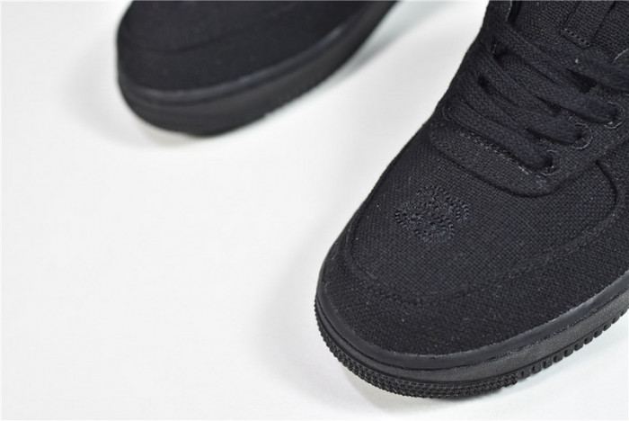 Nike Air Force 1 Low Stussy Black  CZ9084-001