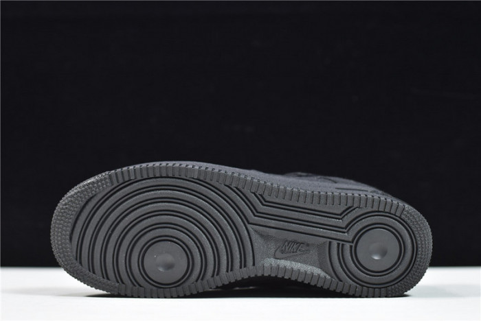 Nike Air Force 1 Low Stussy Black  CZ9084-001