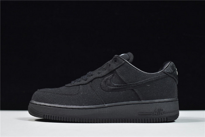 Nike Air Force 1 Low Stussy Black  CZ9084-001
