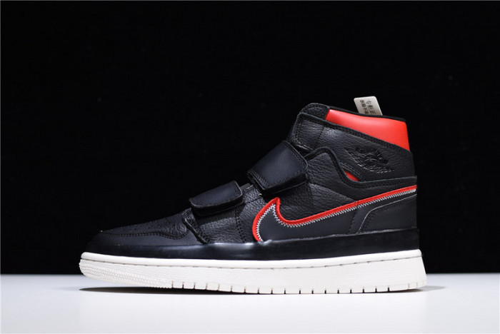 Jordan 1 High Double Strap Black Red AQ7924-106