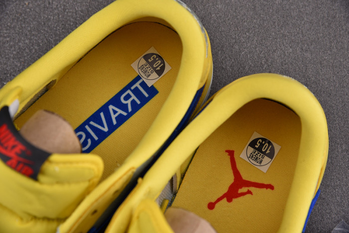 Travis Scott Air Jordan 1 Low OG Canary DZ4137-700