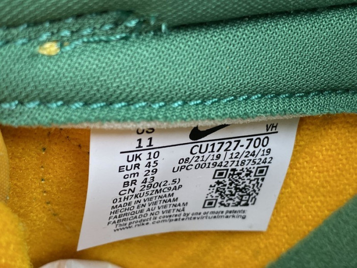 Nike dunk low sb Brazil  CU1727-700
