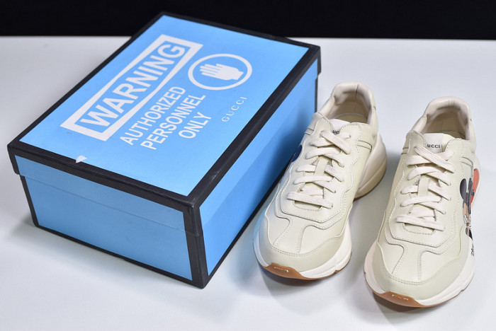 GUCCI Disney x Rhyton Vintage Trainer Sneaker 498916 A9L00 9522