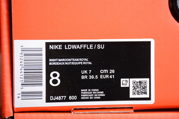 Undercover Sacai Nike LDWaffle 2021 DJ4877-600