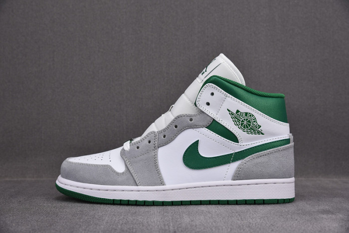 Air Jordan 1 Mid Grey Green  DC7294-103