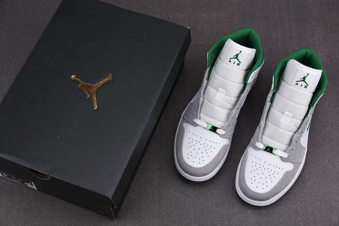 Air Jordan 1 Mid Grey Green  DC7294-103