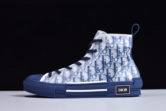 B23 Oblique High Top Sneakers bule T00480H069