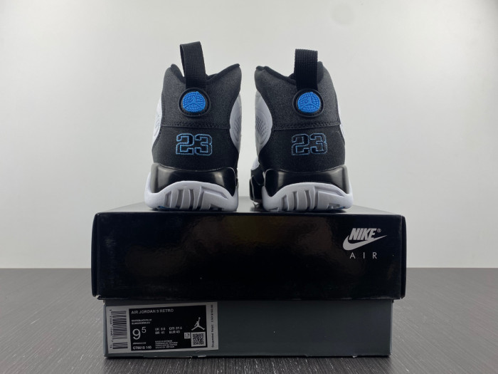 Air Jordan 9 Retro University Blue  CT8019-140