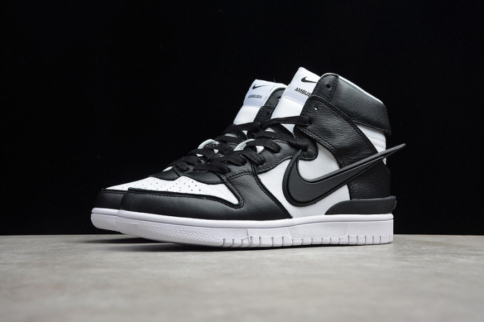 NIKE SB DUNK HIGH Ambush Black White  CU7544-001