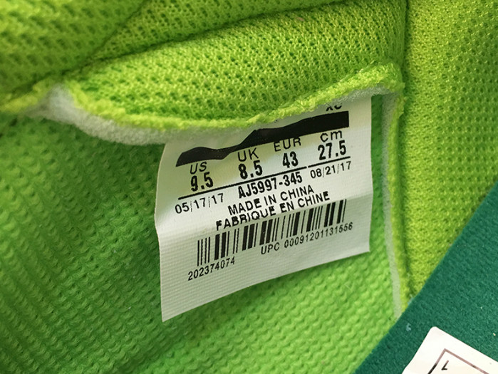 AIR JORDAN 1 RETRO HI “Gatorade”  Cyber mens AJ5997-345