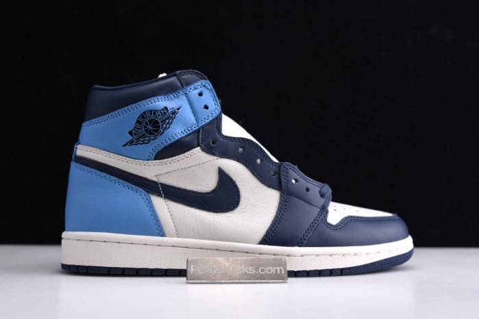 Air Jordan 1 Obsidian University Blue 555088-140