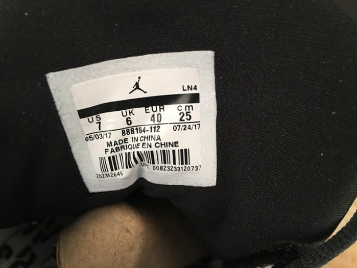 AIR JORDAN 13 RETRO SNGL DAY "LOVE AND RESPECT" black/ white mens 888164-112