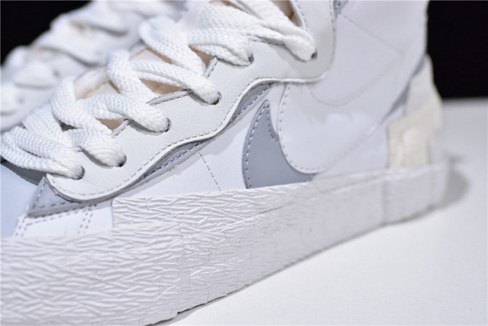 Sacai x Blazer Mid White Grey BV0072-100