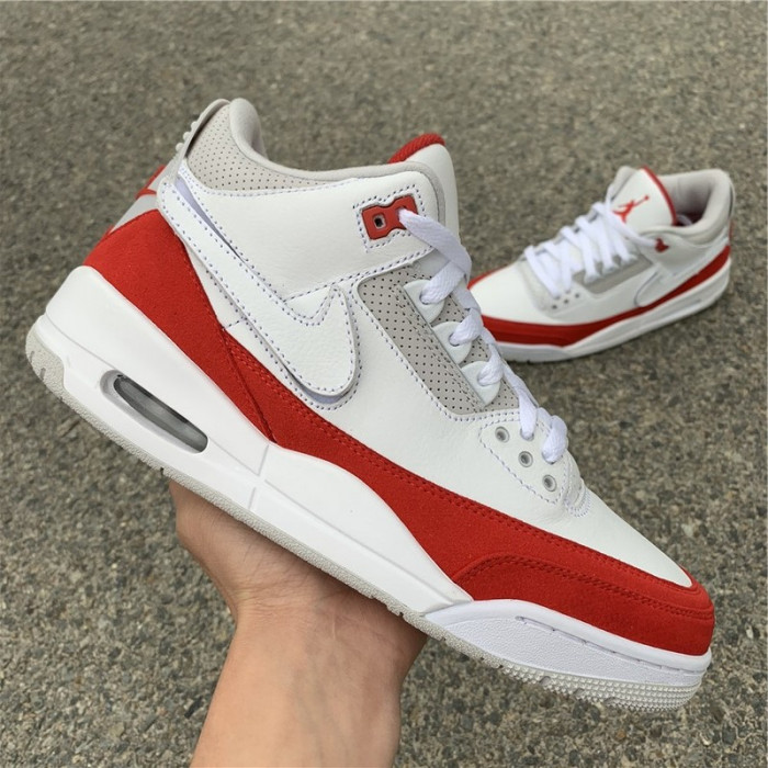 Jordan 3 Retro Tinker White University Red CJ0939-100