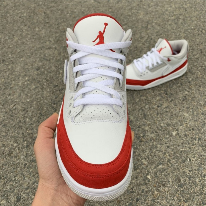 Jordan 3 Retro Tinker White University Red CJ0939-100