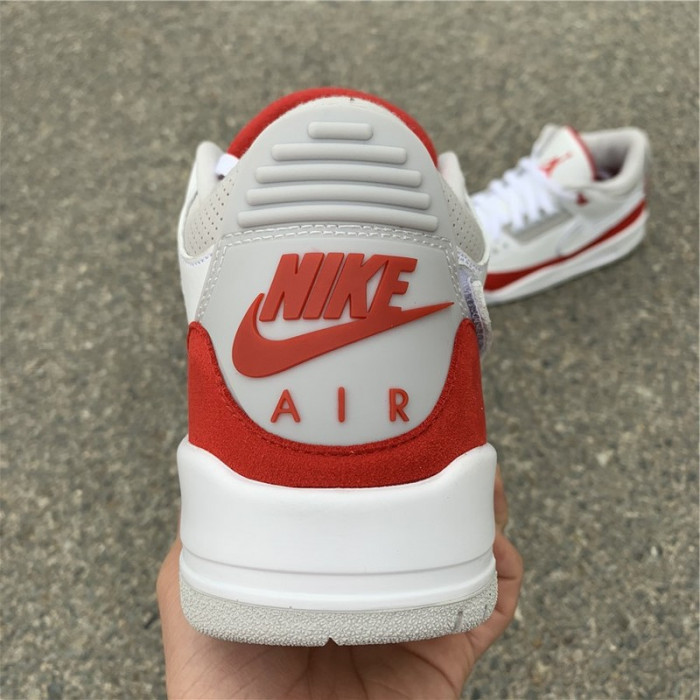 Jordan 3 Retro Tinker White University Red CJ0939-100