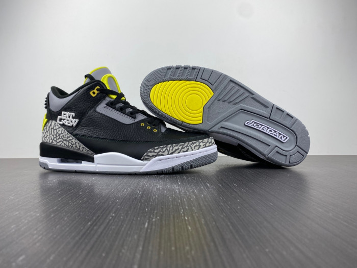 AIR JORDAN 3 RETRO OREGON DUCKS PIT CREW H011-MNJDLS-594-282240