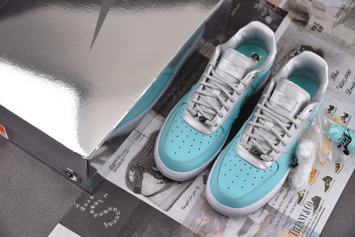Nike Air Force 1 Low Tiffany & Co. 1837  DZ1382-003