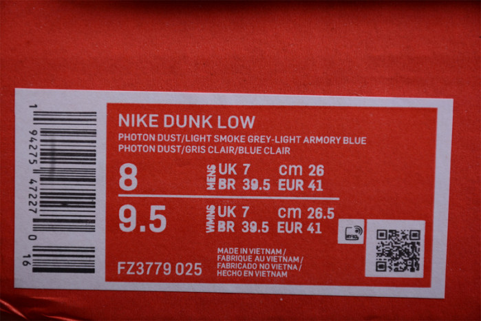 Nike Dunk Low Light Armory Blue FZ3779-025