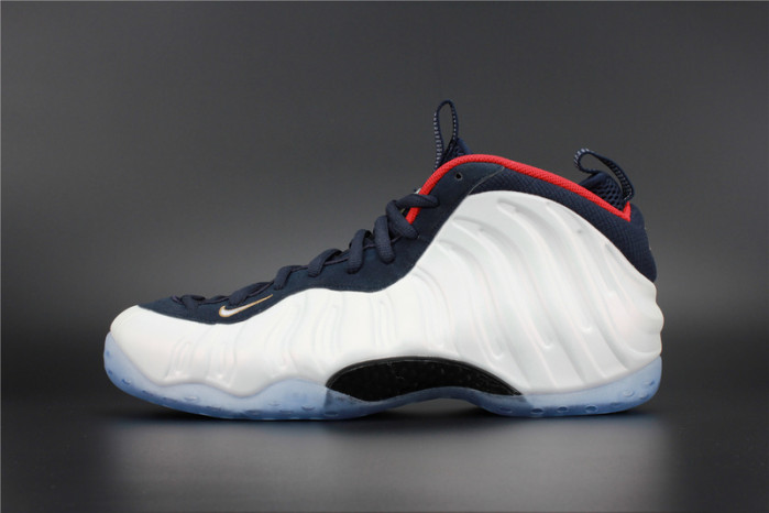 Nike Air Foamposite One “Olympic” University Red/ white  mens 575420-400