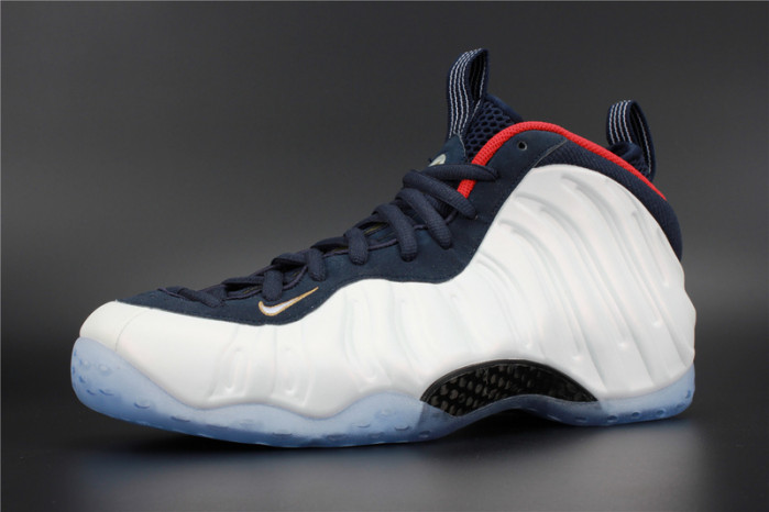 Nike Air Foamposite One “Olympic” University Red/ white  mens 575420-400