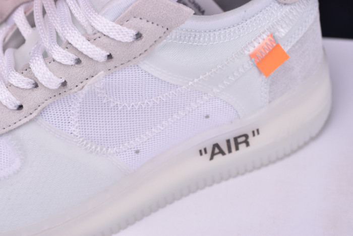 NIKE AIR FORCE 1 LOW OFW All White AO4606-100