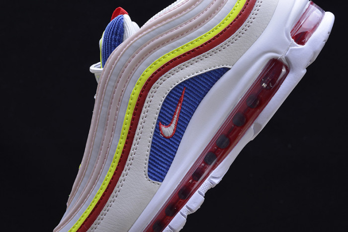 Nike Air Max 97 SE “Corduroy” Sail/Volt Glow/Arctic Pink  AQ4137-101