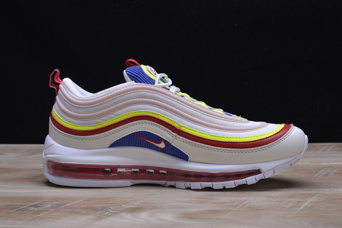 Nike Air Max 97 SE “Corduroy” Sail/Volt Glow/Arctic Pink  AQ4137-101