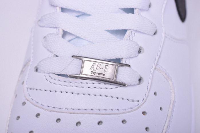 Nike Supreme Air Force 1 One High White World Famous 698696-100