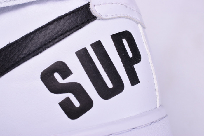 Nike Supreme Air Force 1 One High White World Famous 698696-100