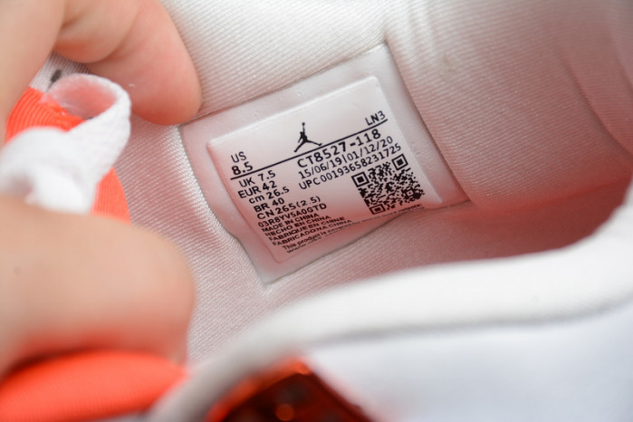 Air Jordan 4 Retro “Pure Money”  Orange Metallic  CT8527-118