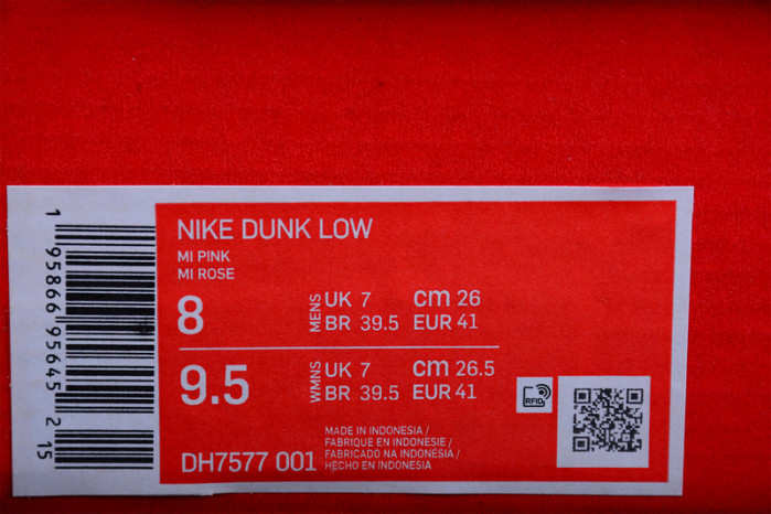 Nike Dunk Low Fossil Rose  DH7577-001