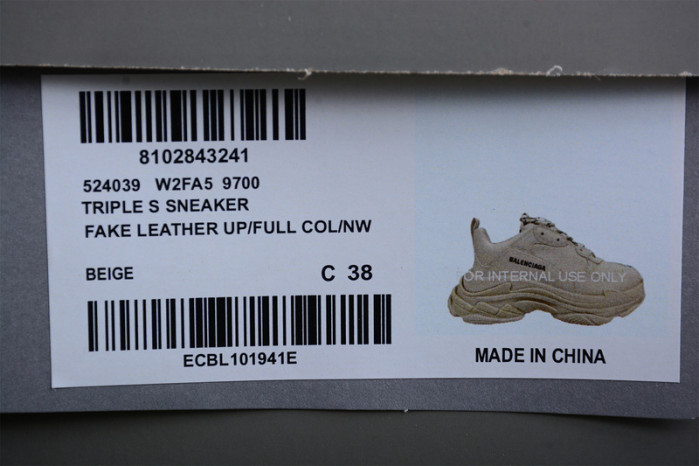 TRIPLES TRAINER SNEAKERS 2000044