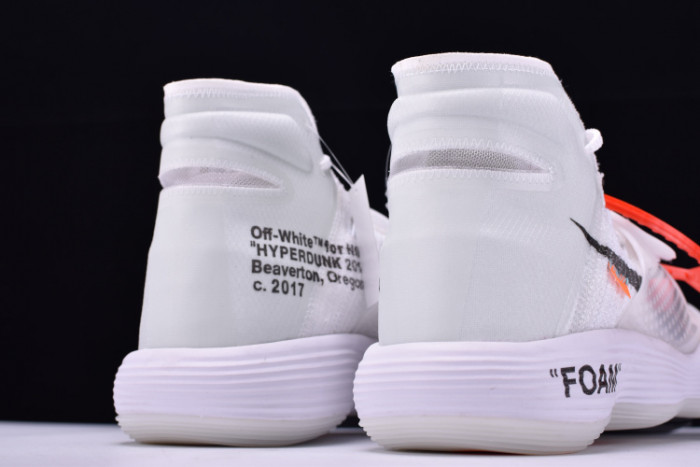 OFW x Nike Hyperdunk 2017 FK THE TEN 10 Virgil Abloh  AJ4578-100
