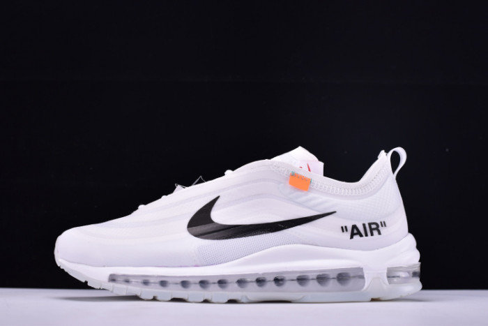 OFW X Air Max 97 The Ten White Cone Ice Blue AJ4585-100