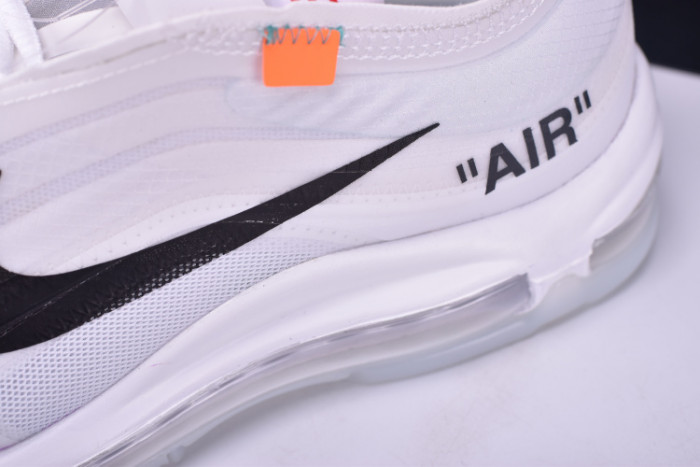 OFW X Air Max 97 The Ten White Cone Ice Blue AJ4585-100