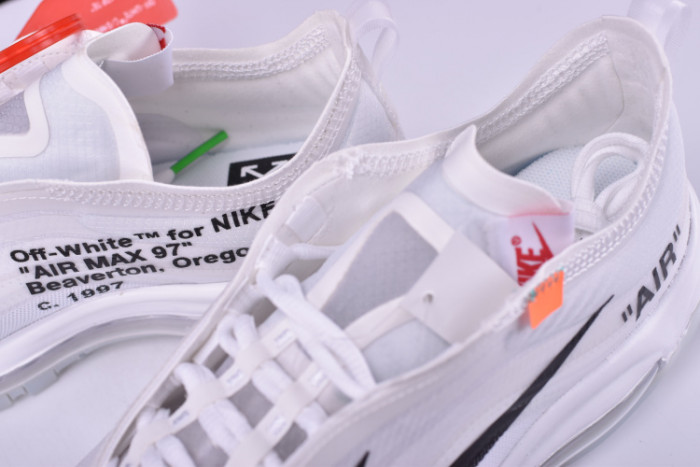 OFW X Air Max 97 The Ten White Cone Ice Blue AJ4585-100