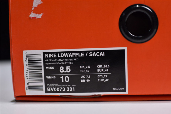 Sacai x Nike LDV Waffle colorway  BV0073-301