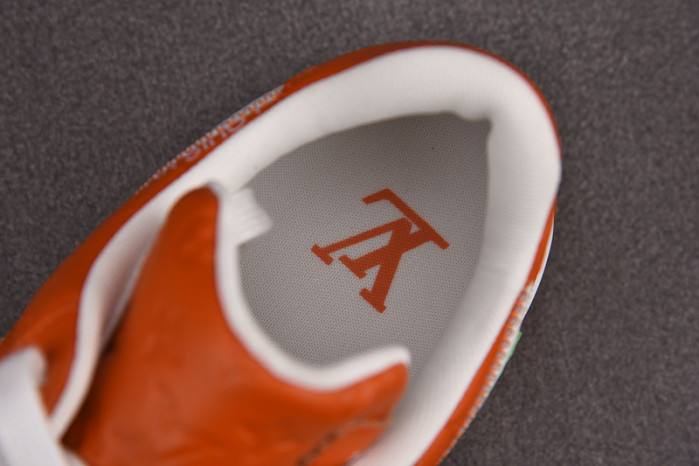 NIKE LOW AIR FORCE 1 X  ORANGE